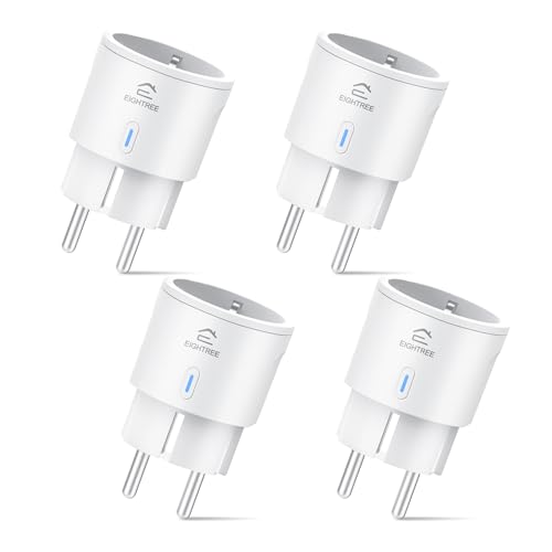 Alexa Steckdose 4er Pack, EIGHTREE Smart WLAN...