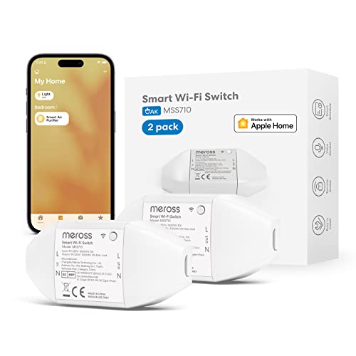 Meross WLAN Schalter funktioniert mit Apple...